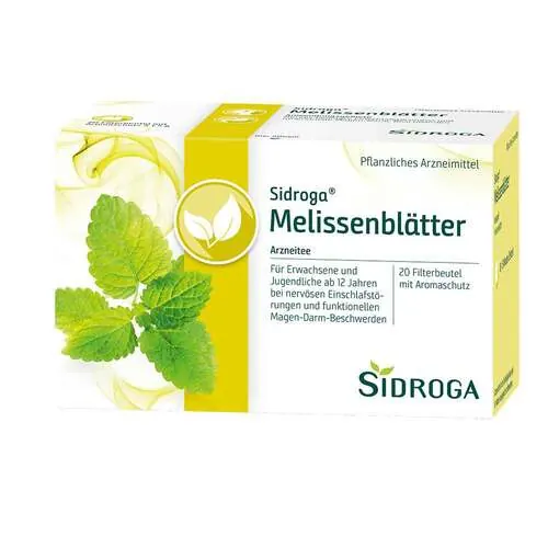 Sidroga Melissenblätter Tee Filterbeutel, 20X1.5 g
