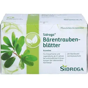 SIDROGABärentraubenblätterteeFilterbeutel20X2,0g