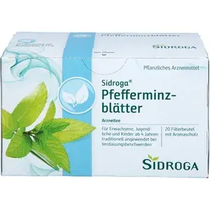SIDROGAPfefferminzblätterTeeFilterbeutel30g