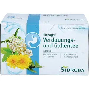 SIDROGAVerdauungs-undGallenteeFilterbeutel20X2,0g