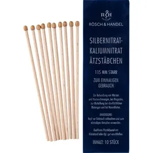 SILBERNITRAT-Kaliumnitr.Ätzstäb.Ätzstift115mmst.10St