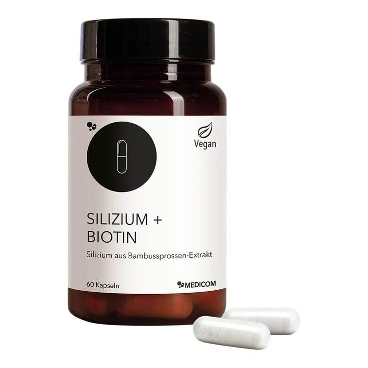 Silizium + Biotin Kapseln, 60 St