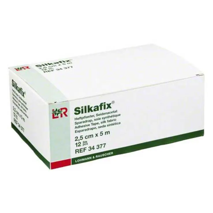 Silkafix Heftpflaster 5mx2,5cm, 12 St