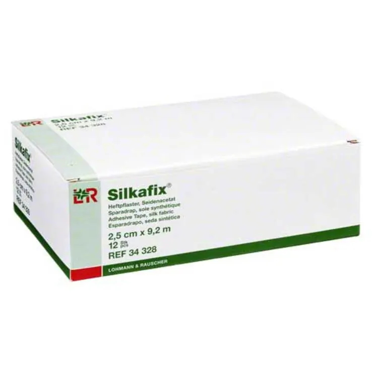 Silkafix Heftpflaster 9,2mx2,5cm, 12 St