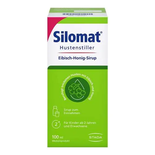 Silomat Hustenstiller Eibisch-Honig-Sirup, 100 ml