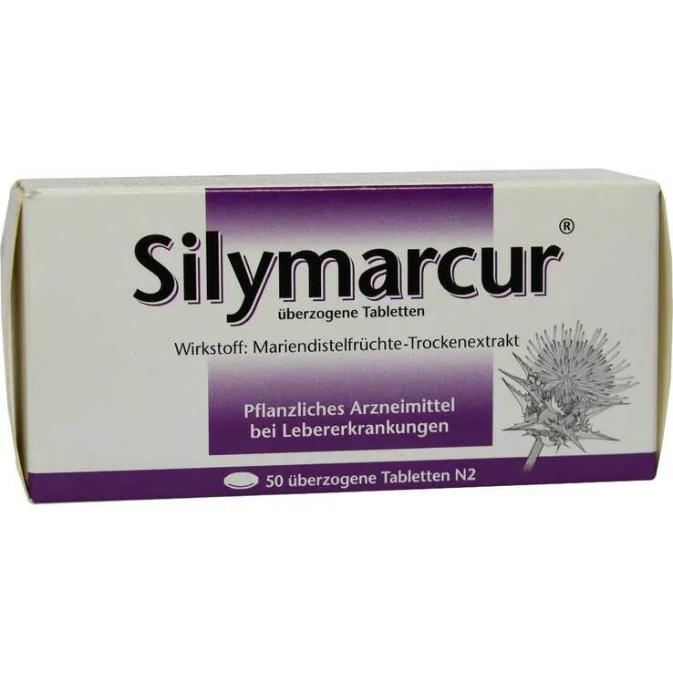 Silymarcur überzogene Tabletten, 50 St