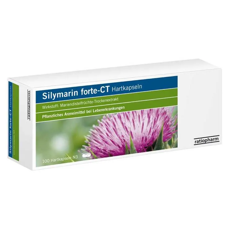 Silymarin forte-CT Hartkapse, 100 St