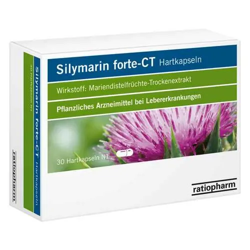 Silymarin forte-CT Hartkapseln, 30 St