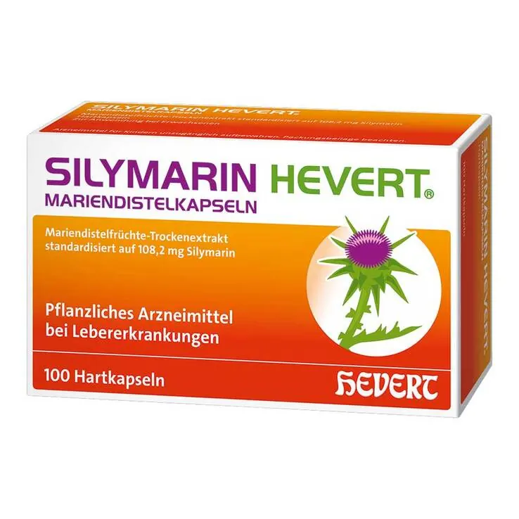 Silymarin Hevert Mariendistelkapseln, 100 St