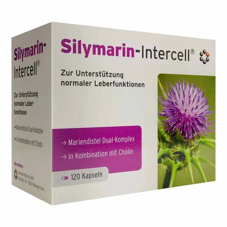 Silymarin-Intercell Kapseln, 120 St