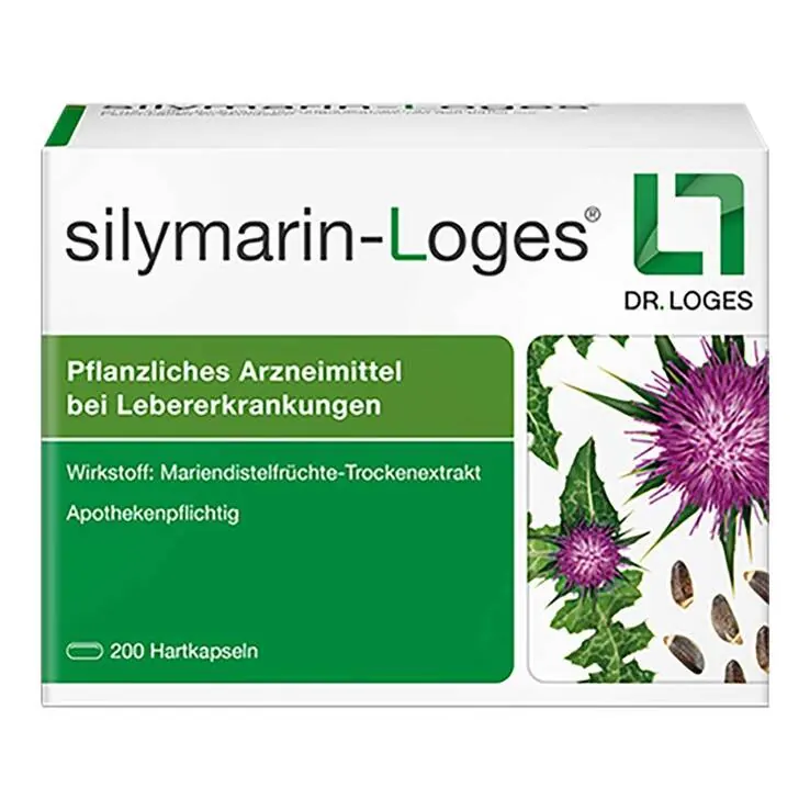 Silymarin-Loges Hartkapseln, 200 St