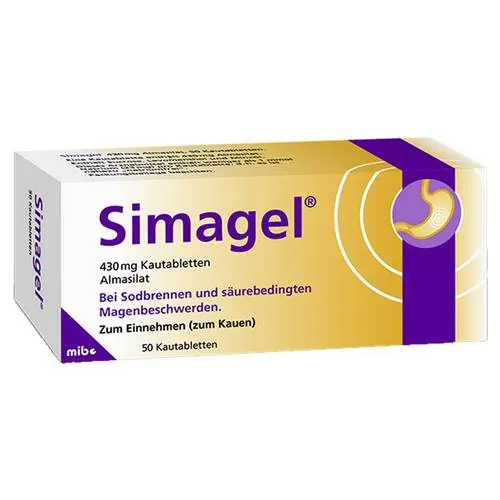 Simagel Kautabletten, 50 St