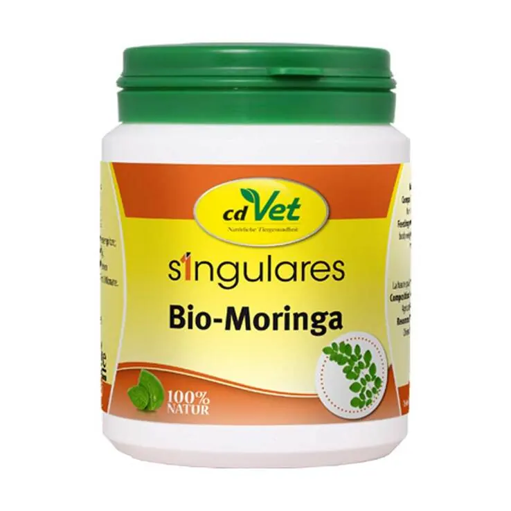 Singulares Bio-Moringa Pulver vet. (für Tiere), 600 g