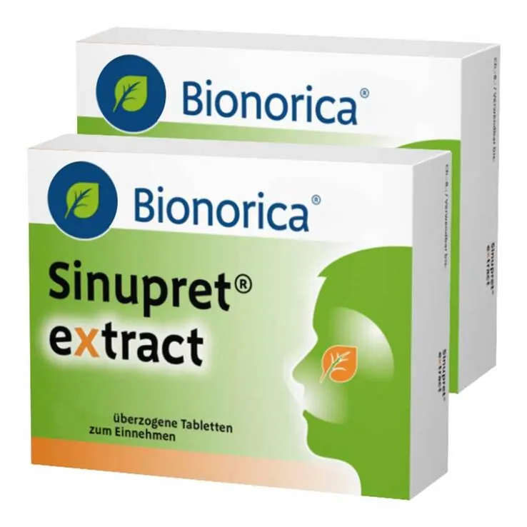 Sinupret extract überzogene Tabletten, 2x40 St