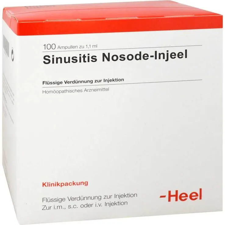Sinusitis Nosode Injeel Ampullen, 100 St