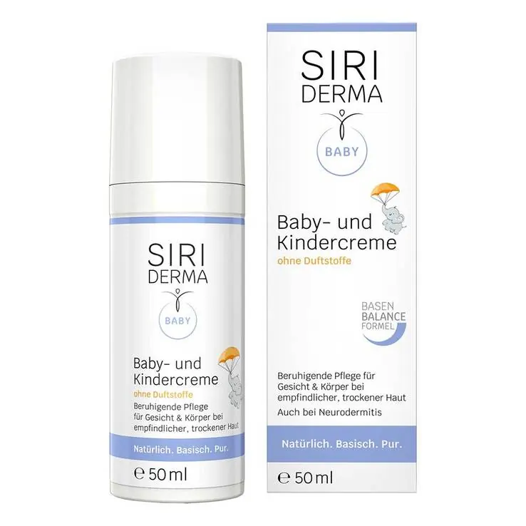 Siriderma Baby- und Kindercreme, 50 ml
