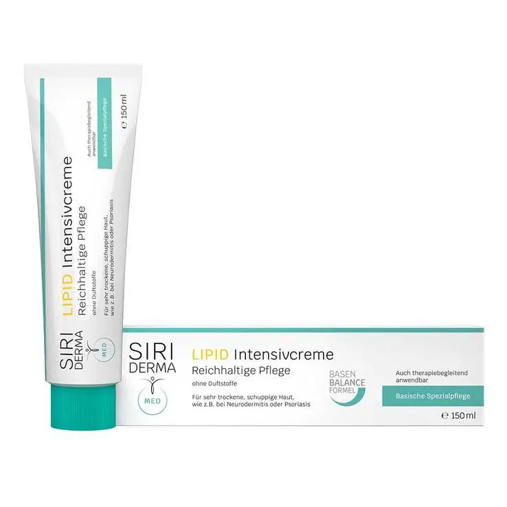 Siriderma Lipid Intensivcreme ohne Duftstoffe, 150 ml