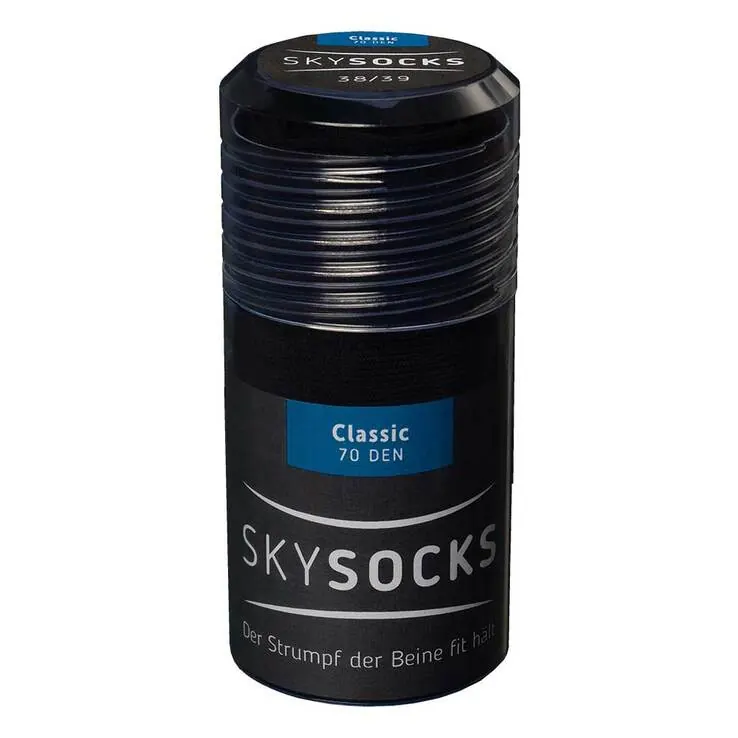 Skysocks classic 70den AD 38 / 39 black, 2 St
