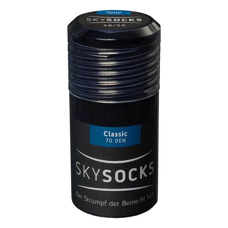 Skysocks classic 70den AD 38 / 39 navy, 2 St