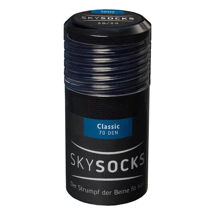 Skysocks classic 70den AD 42 / 43 graphit, 2 St