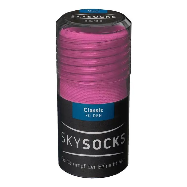 Skysocks classic Größe 38 / 39 berry, 2 St