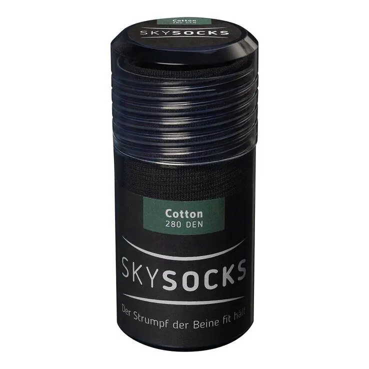 Skysocks Cotton 280den AD 40 / 41 graphit, 2 St
