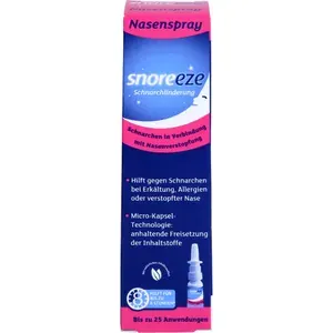 SNOREEZESchnarchlinderungNasenspray10ml