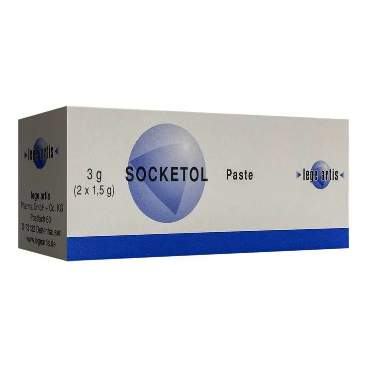 Socketol Paste, 2X1.5 g