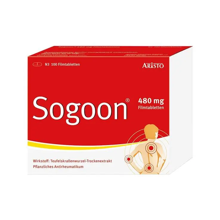 Sogoon Teufelskralle 480 mg Filmtabletten , 100 St