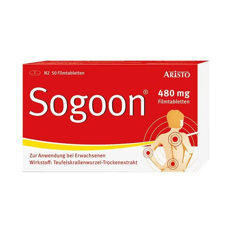 Sogoon Teufelskralle 480 mg Filmtabletten , 50 St