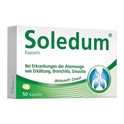 Soledum 100 mg magensaftresistente Kapseln, 50 St