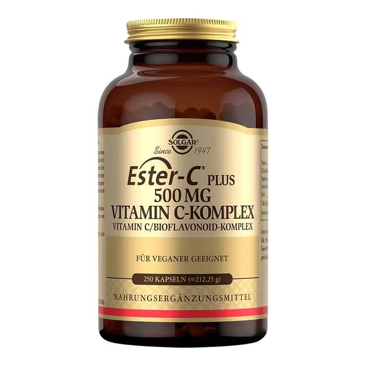 Solgar Ester-C Plus 500 mg Kapseln, 250 St