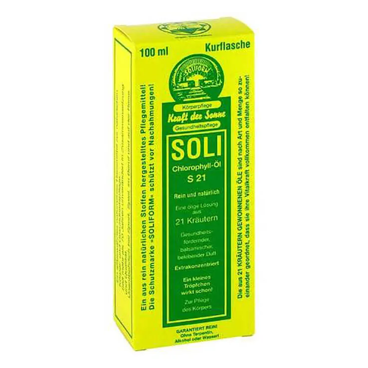 Soli-Chlorophyll-Öl S 21, 100 ml