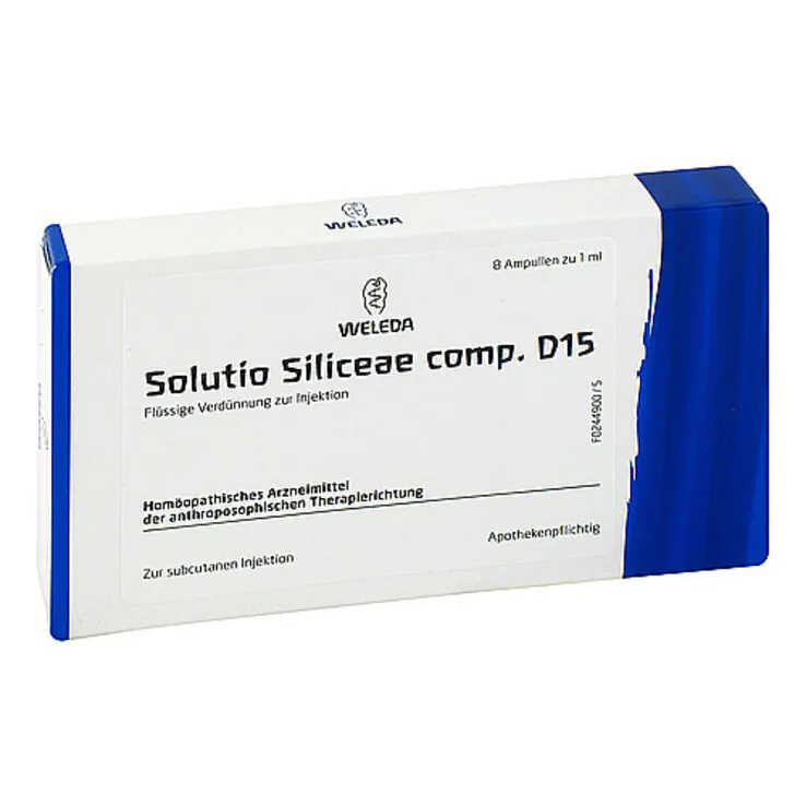 Solutio Siliceae comp. D 15 Ampullen, 8X1 ml
