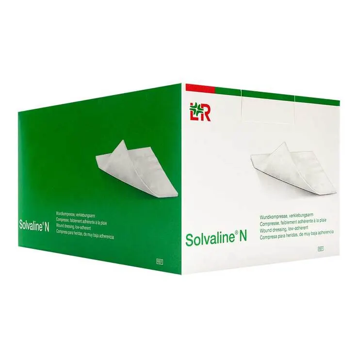 Solvaline N 10x20 cm unsteril Kompressen, 50 St