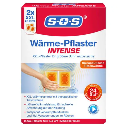 SOS WÄRME-Pflaster Intense, 2 St