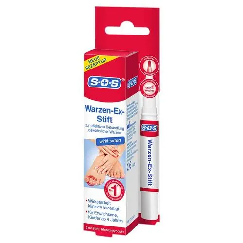 Sos Warzen-Ex-Stift, 3 ml
