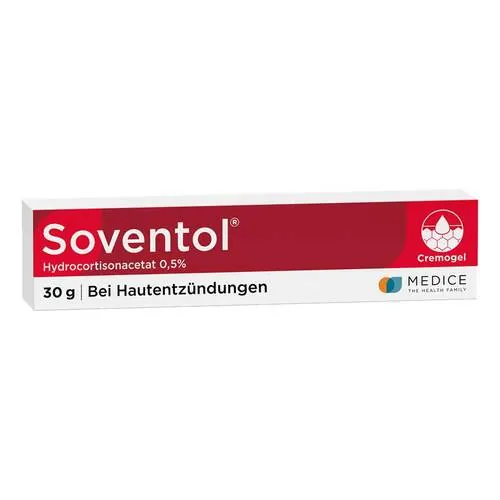 Soventol Hydrocortisonacetat 0,5% Creme, 30 g