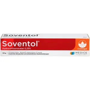 SOVENTOLHydrocortisonacetat0,25%Creme50g
