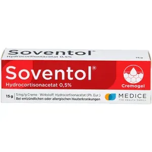 SOVENTOLHydrocortisonacetat0,5%Creme15g