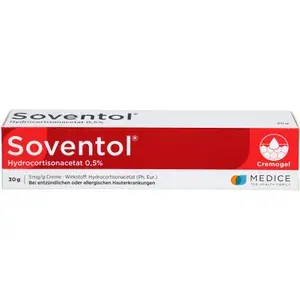 SOVENTOLHydrocortisonacetat0,5%Creme30g