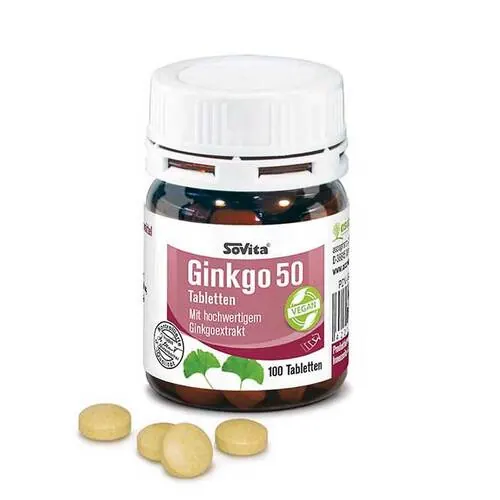 SOVITA Ginkgo 50 Tabletten, 100 St