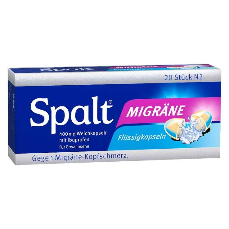 Spalt® MIGRÄNE Weichkapseln, 20 St