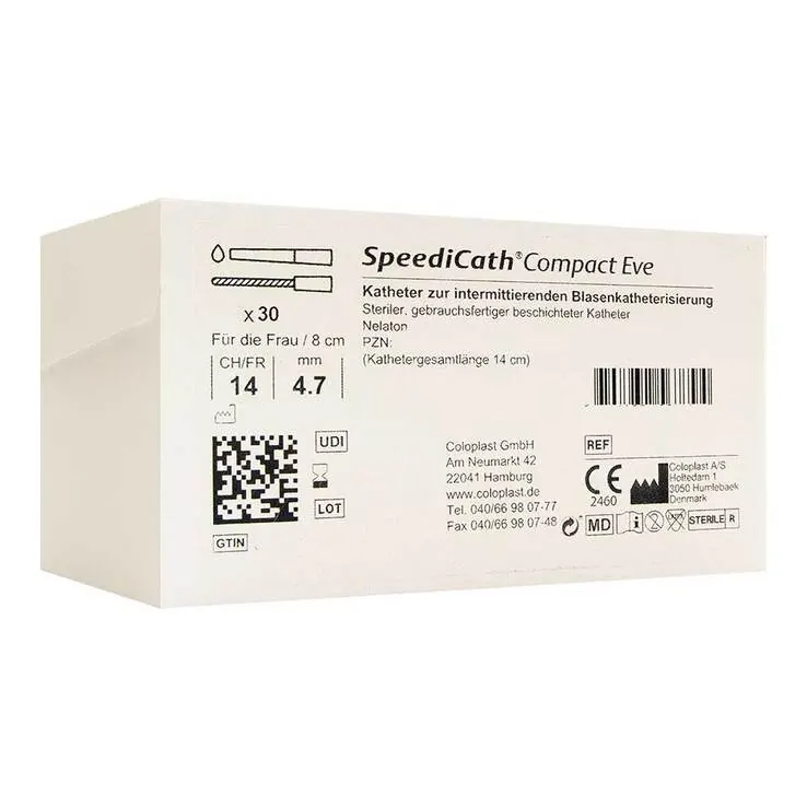 Speedicath Compact Eve Katheter CH 14, 30 St