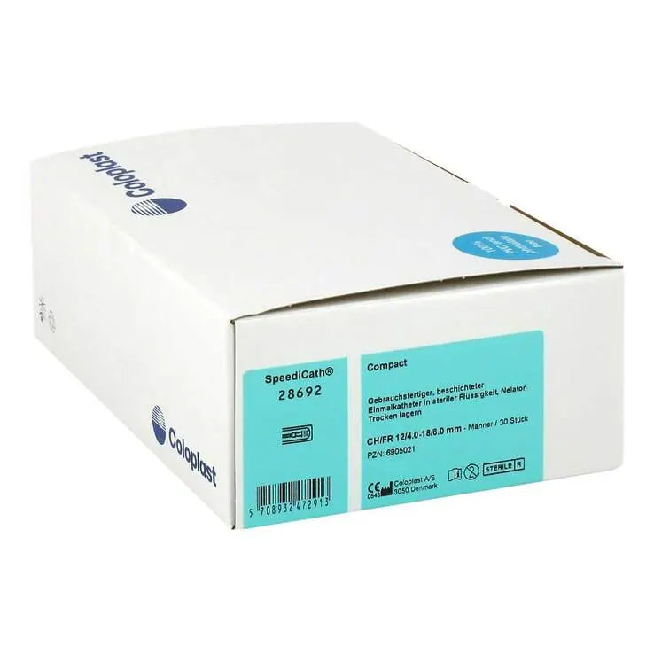 Speedicath Compact Katheter Nelaton CH12 28692 Männer, 30 St