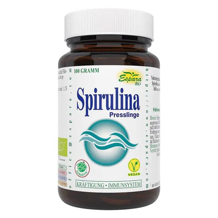 Spirulina Bio Presslinge, 100 g