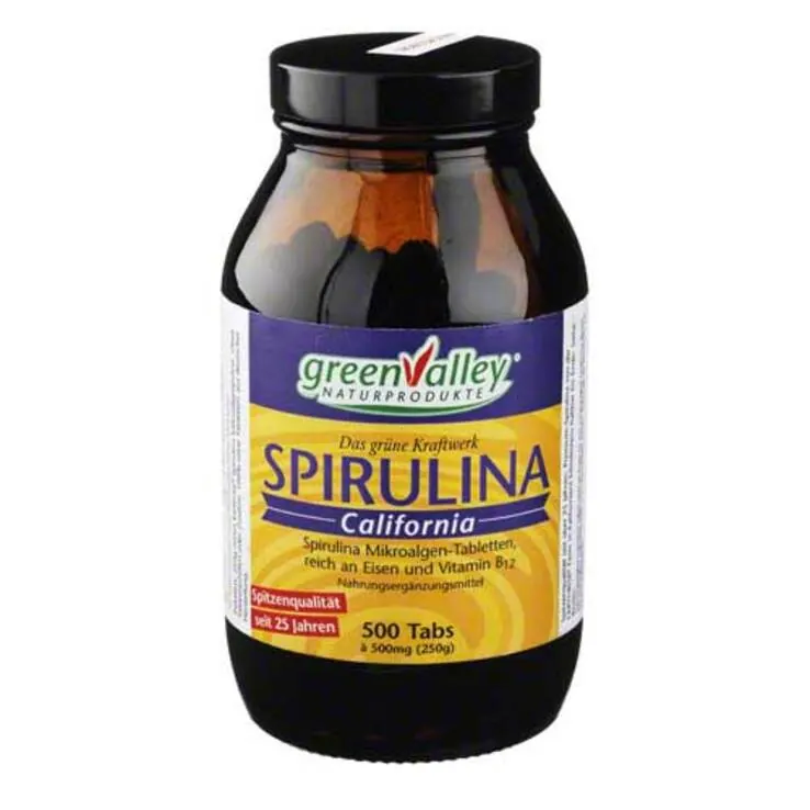 Spirulina Earthrise Tabletten, 500 St