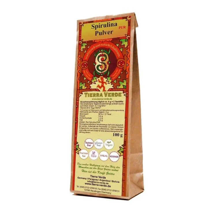 Spirulina Pulver, 100 g