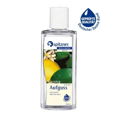 SPITZNER Saunaaufguss Citrus Wellness, 190 ml
