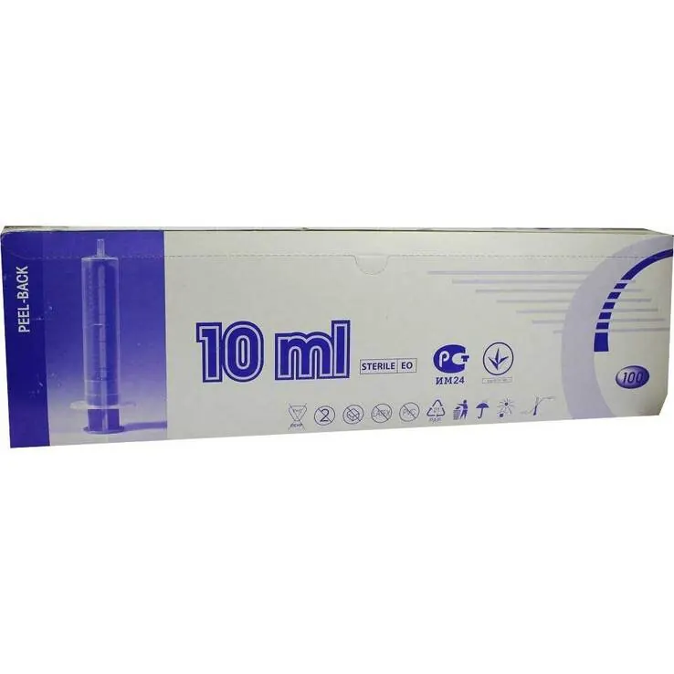 Spritzen 10 ml Luer 2-teilig, 100 St